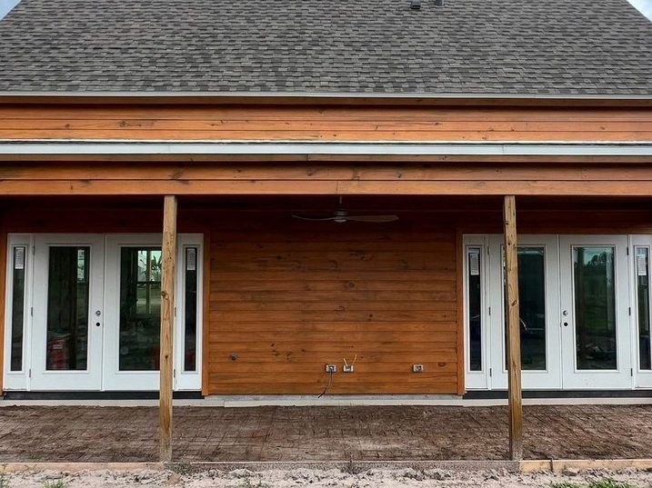 Porch and walkway before, Crete Concepts, Southwest Florida