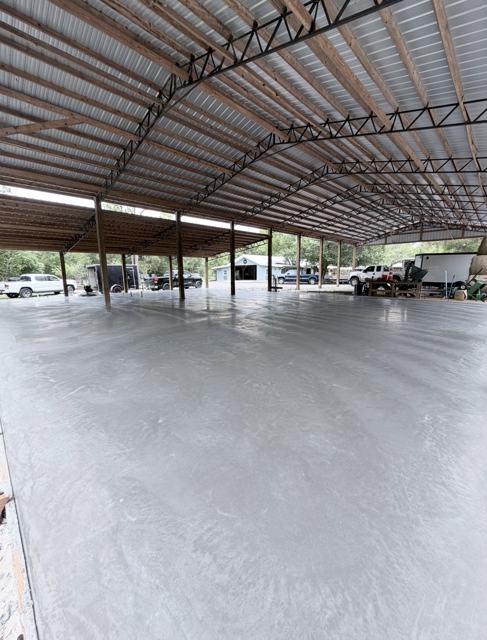 Pole-barn slab by Crete Concepts in Southwest Florida