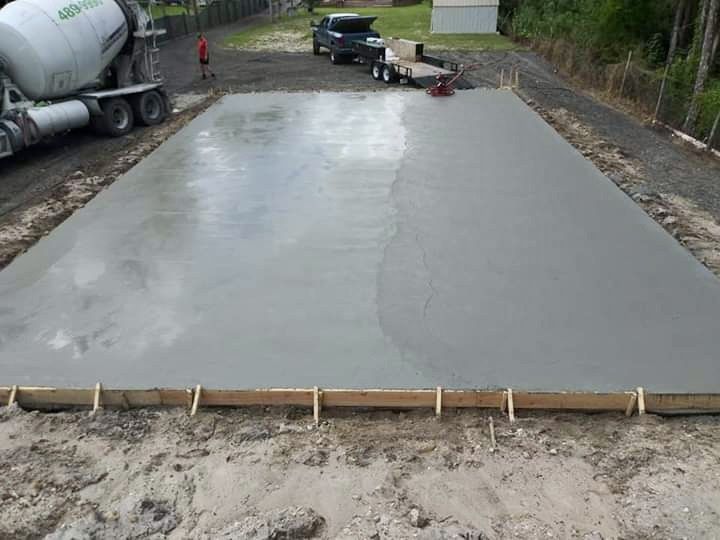 Large slab, freshly finished, Crete Concepts, Southwest Florida